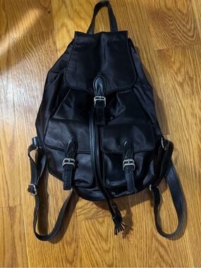 Rebecca Minkoff - Black Leather Backpack